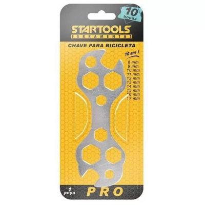 CHAVE PARA BIKE 10 EM 1- 8,9,10,11,12,13,14,15,16,17 STARTOOLS