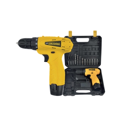 PARAFUSADEIRA E FURAD 15PECAS BIVOLT COMPACTA STARTOOLS