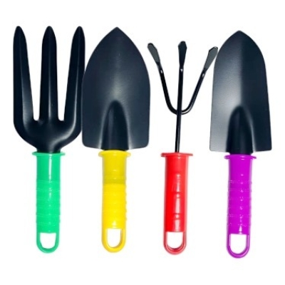 KIT DE JARDINAGEM 04 PEÇAS ENCARTELADO