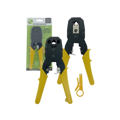 ALICATE CRIMP/DECAP RJ45-RJ11-RJ12+CORTADOR DE FIOS