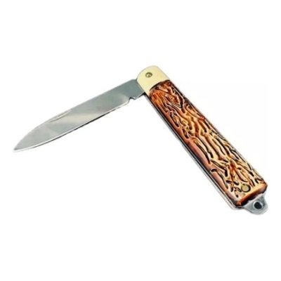 CANIVETE INOX C/BAINHA LAM.C/PONTA