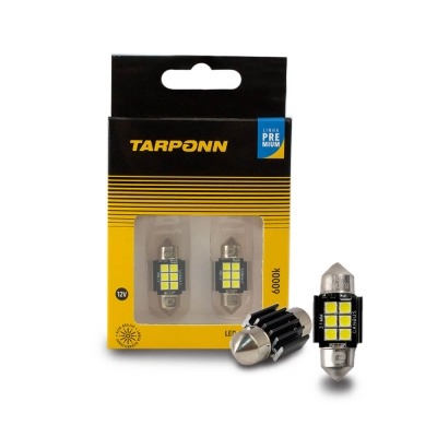 LAMPADADA LED TORPEDO SJ-3030-6SMD-31MM CANBUS PREMIUM