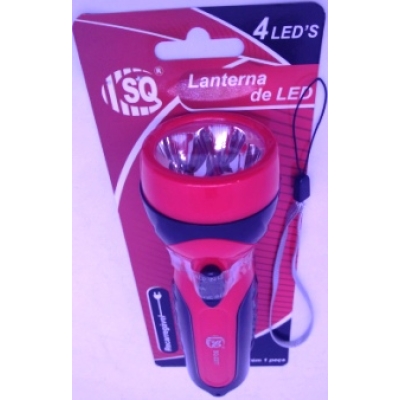 LANTERNA REC 4 LED C/ALCA CORES SORTIDAS