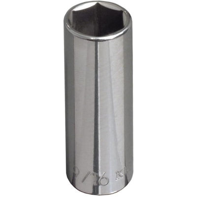 SOQUETE SEXTAVADO 16MM CRV ENC 1/2 ACO FORTE