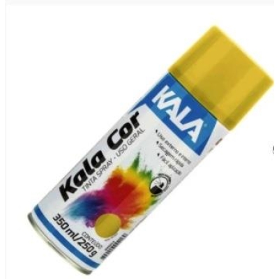 TINTA SPRAY 350ML/250G DOURADO USO GERAL KALA