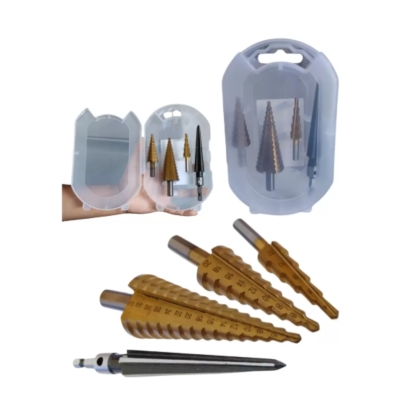 BROCA ESCALONADA JG C/ 04 PEÇAS