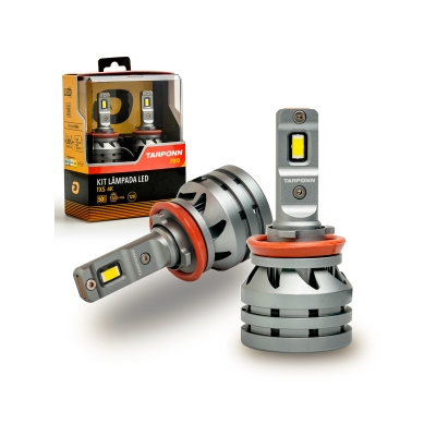 KIT LAMPADA LED TX5 H8/H9/H11/16 PRO 50W 5500LM 4000K