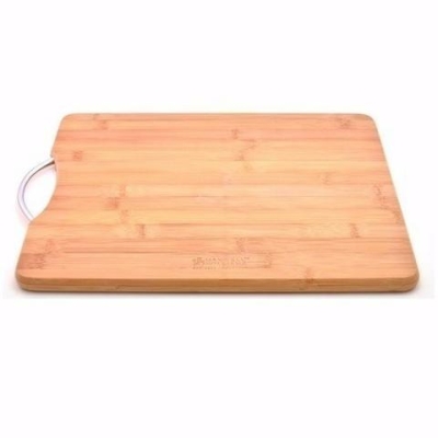 TABUA DE BAMBU C/ALCA 35X25CM