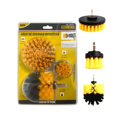 KIT ESCOVA LIMPEZA ROTATIVA 03 PECAS