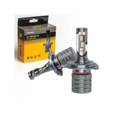 KIT LAMPADA LED T2 ULTRA SLIM H4 30W 3000LM