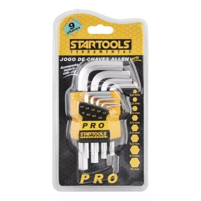 CHAVE ALLEN JG 09 PCS CRV CURTA STARTOOLS