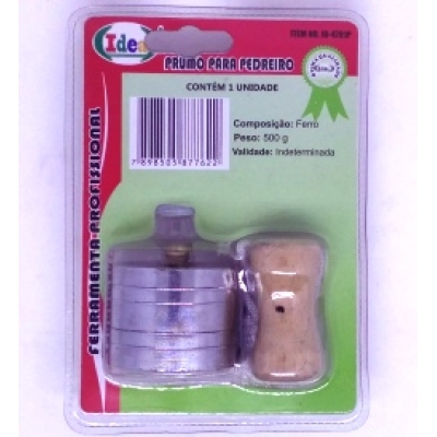 PRUMO P/PEDREIRO 500GR