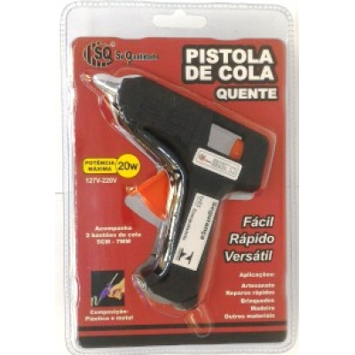 PISTOLA COLA QUENTE PEQ. 20W 127-220 V
