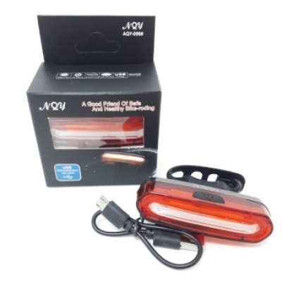 LUZ DE BIKE SINALIZADOR RECARREGAVEL MK