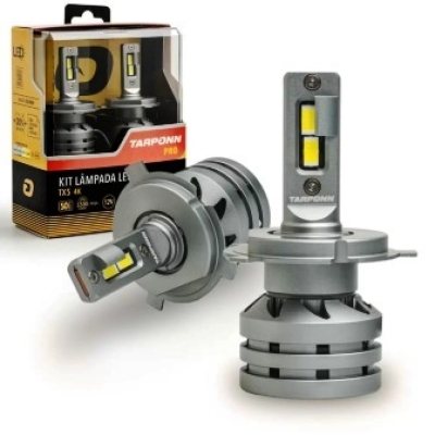KIT LAMPADA LED TX5 H4 PRO 50W 5500LM 4000K