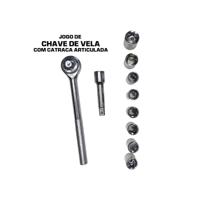JG CATRAC+ALONG+SOQUETES 8 A 15MM 10PCS