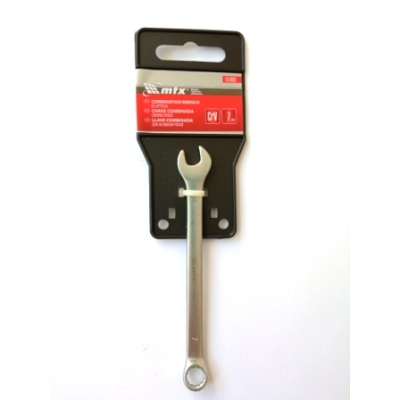 CHAVE COMBINADA 07 MM CROMO VANADIUM FOSCO