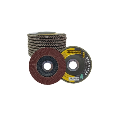 DISCO FLAP GRAO 100 4-1/2 -11 P/ACABAMENT STARTOOLS
