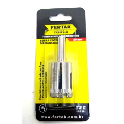 SERRA COPO DIAMANTADA REFRIGERADA 20MM