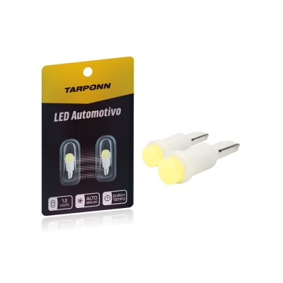 LAMPADA LED PINGUINHO T5-COB VERMELHA PAR
