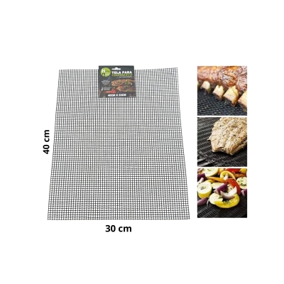TELA MANTA PARA GRELHA 40 X 33 CM HM