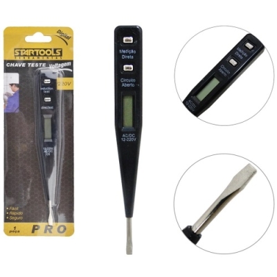 CHAVE TESTE DIGITAL STARTOOLS DISPL LCD