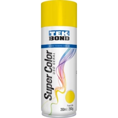 TINTA SPRAY 350ML/250G AMARELO USO GERAL