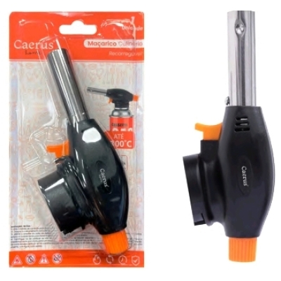 MACARICO A GAS ACOPLAVEL NO REFIL CAERUS