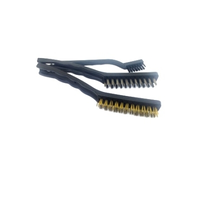 ESCOVA DE ACO 3PCS 2 LONGA 1 CURTA