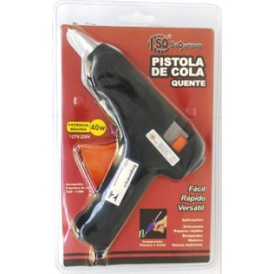 PISTOLA COLA QUENTE GDE 40W 127-220 V