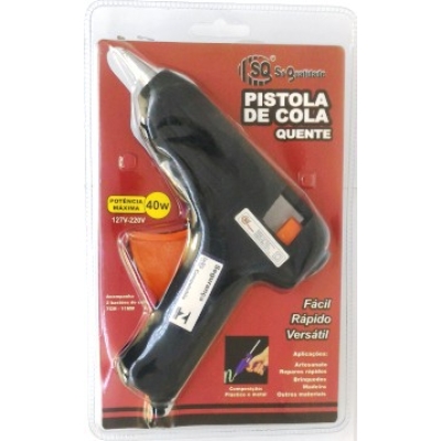 PISTOLA COLA QUENTE GDE 40W 127-220 V