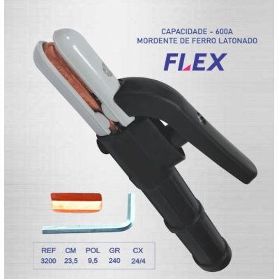 PORTA ELETRODOS 600AMP LOTUS