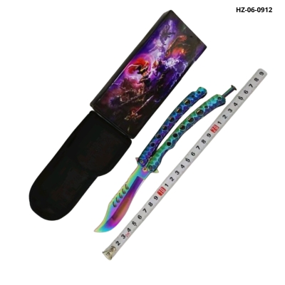 CANIVETE BUTERFLY 23CM COLORIDO