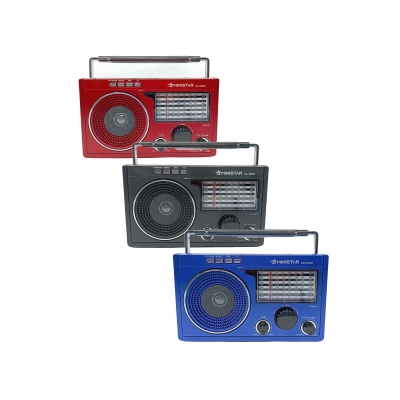 RADIO RETRO RECARREG AM FM BLUETOOTH 3W RMS 4 OHMS