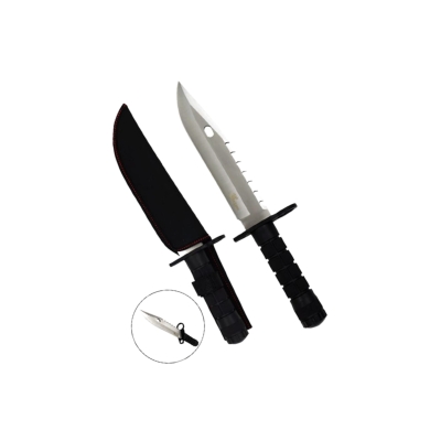 FACA CAMPING 34CM SQ4177 ENCARTELADA