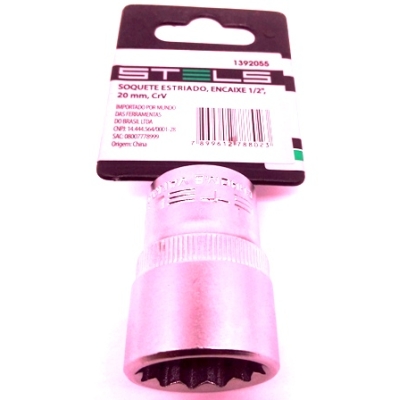 SOQUETE ESTRIADO 10MM STELS CRV ENC 1/2