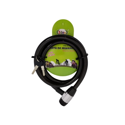 CADEADO 16MM X 1500MM P/MOTO-BIKE-ESTEPE