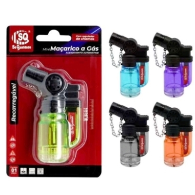 MACARICO A GAS MINI RECARREG. (ISQUEIRO) SQ