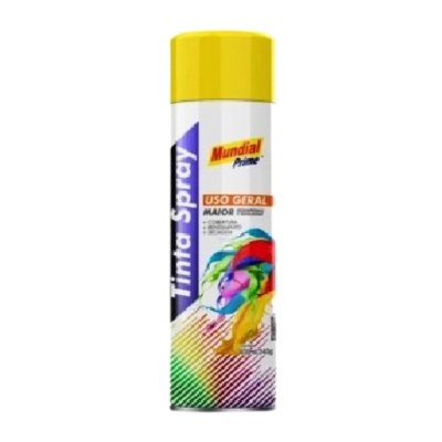 TINTA SPRAY 400ML/240G AMARELO USO GERAL