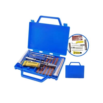 KIT REPARO DE PNEUS C/MALETA 13 PEÇAS