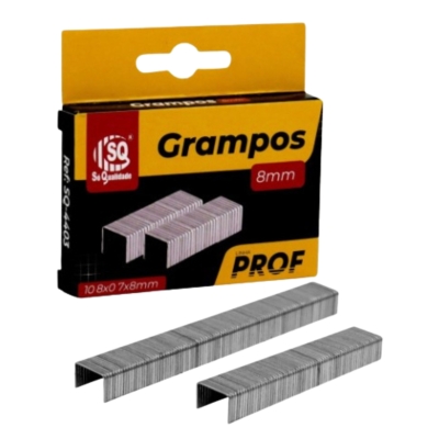 GRAMPO TAPECEIRO 08MM - EMB C/1000 SQ
