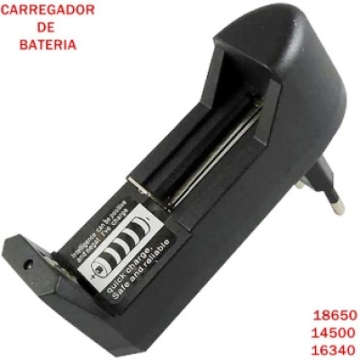 CARREGADOR DE BATERIA 18650-14500