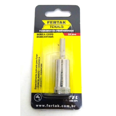 SERRA COPO DIAMANTADA REFRIGERADA 16MM