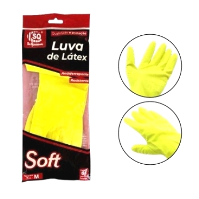 LUVA LATEX GRANDE 8,5