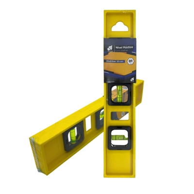 NIVEL PLASTICO 3 BOLHAS 30CM