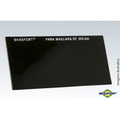 VIDRO RETANG. P/MASC. ESC. SOLDA NRO 10