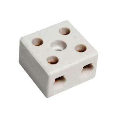 CONECTOR DE PORCELANA 10 MM²/10 A - BIPOLAR 250V