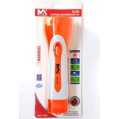 LANTERNA REC 09 LEDS MAX-7988