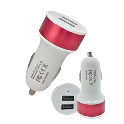 CARREGADOR CELULAR VEICULAR 2 X 1