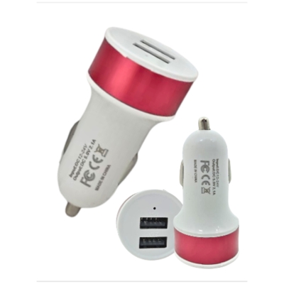 CARREGADOR CELULAR VEICULAR 2 X 1